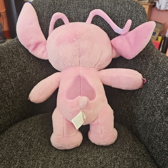 2023 Disney Baby Lilo & Stitch Angel Soft Stuffed Animal Plush Toy Pink Purple - Picture 5 of 6